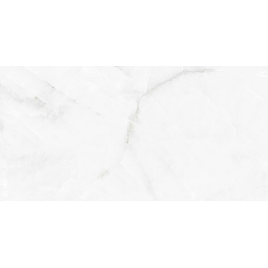 Πλακάκι Silver Mirage 60Χ120 Ανοιχτό Γκρι Τύπου Όνυχα Γυαλιστερό Rettificato